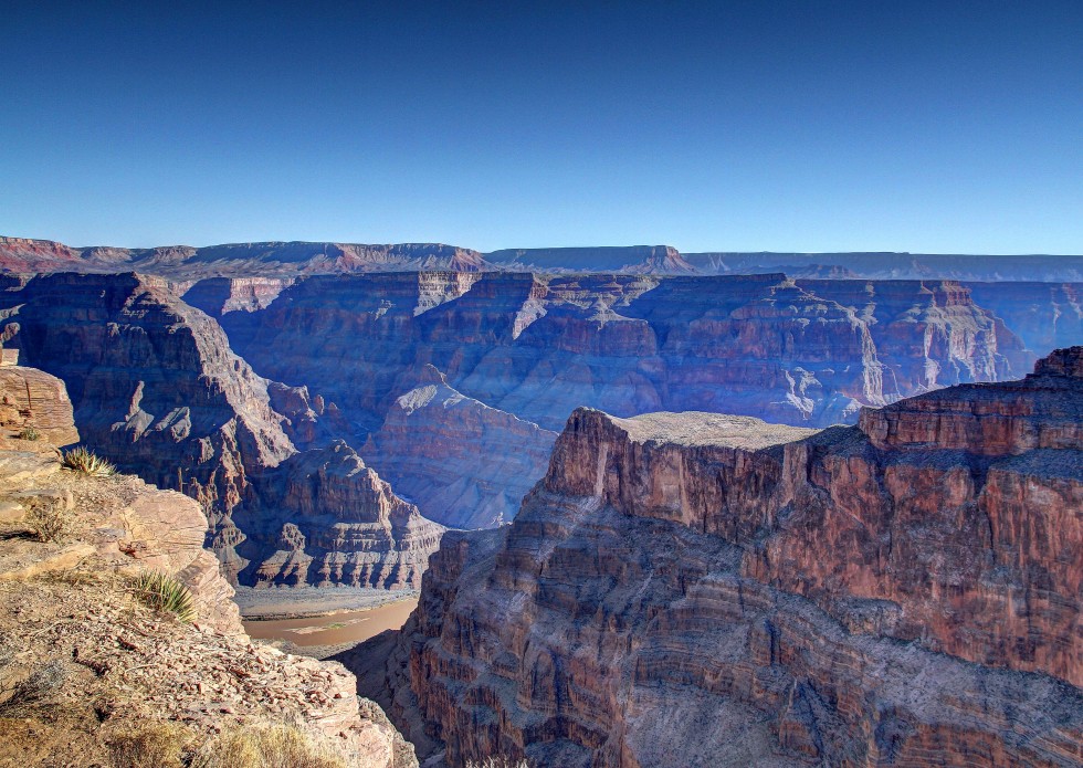 Grand Canyon Day Trip West Rim Skywalk Glass Bridge