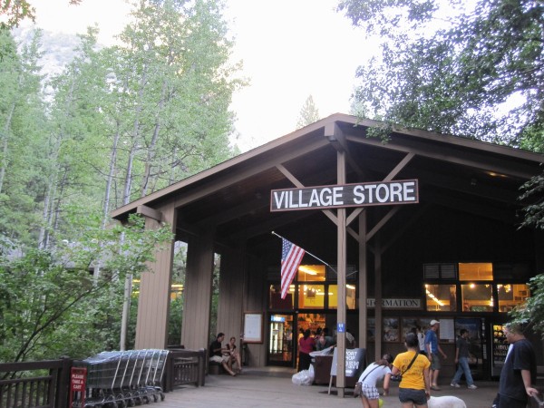 Yosemite Village, the Yosemite National Park