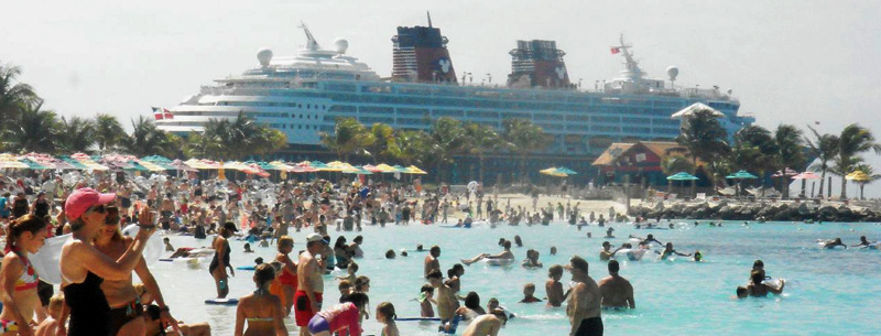 castaway cay beach