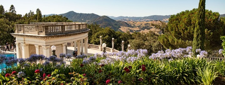 Hearst Castle gardens