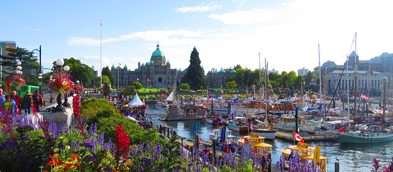 Downtown Victoria British Columbia