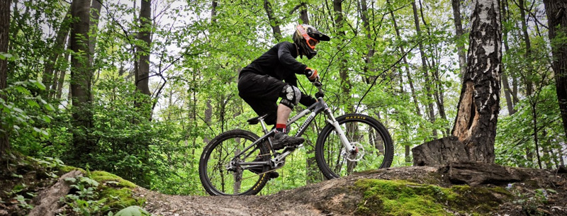 Mountain Biking Bent Creek Experimental Forest, NC