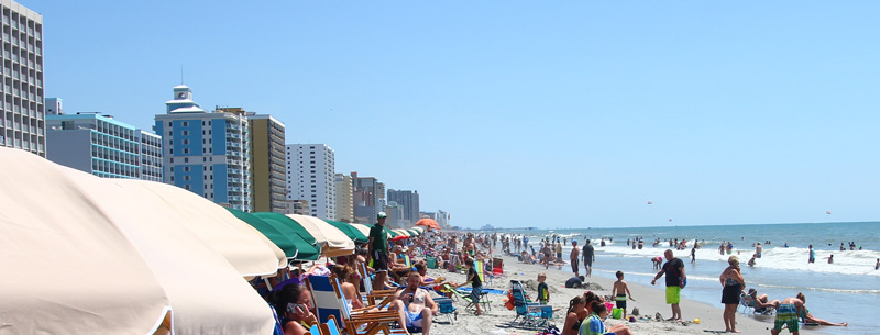 myrtle beach shoreline