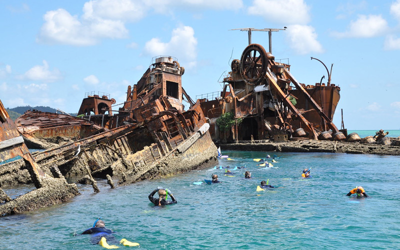 Moreton Island Tangalooma wrecks