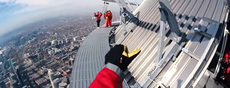 CN Tower Edge Walk toronto