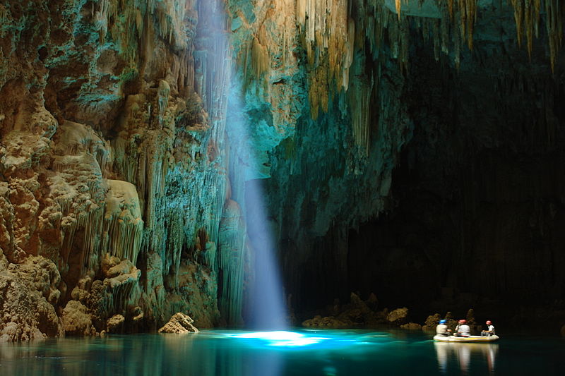 Blue Lake Cave, Brazil