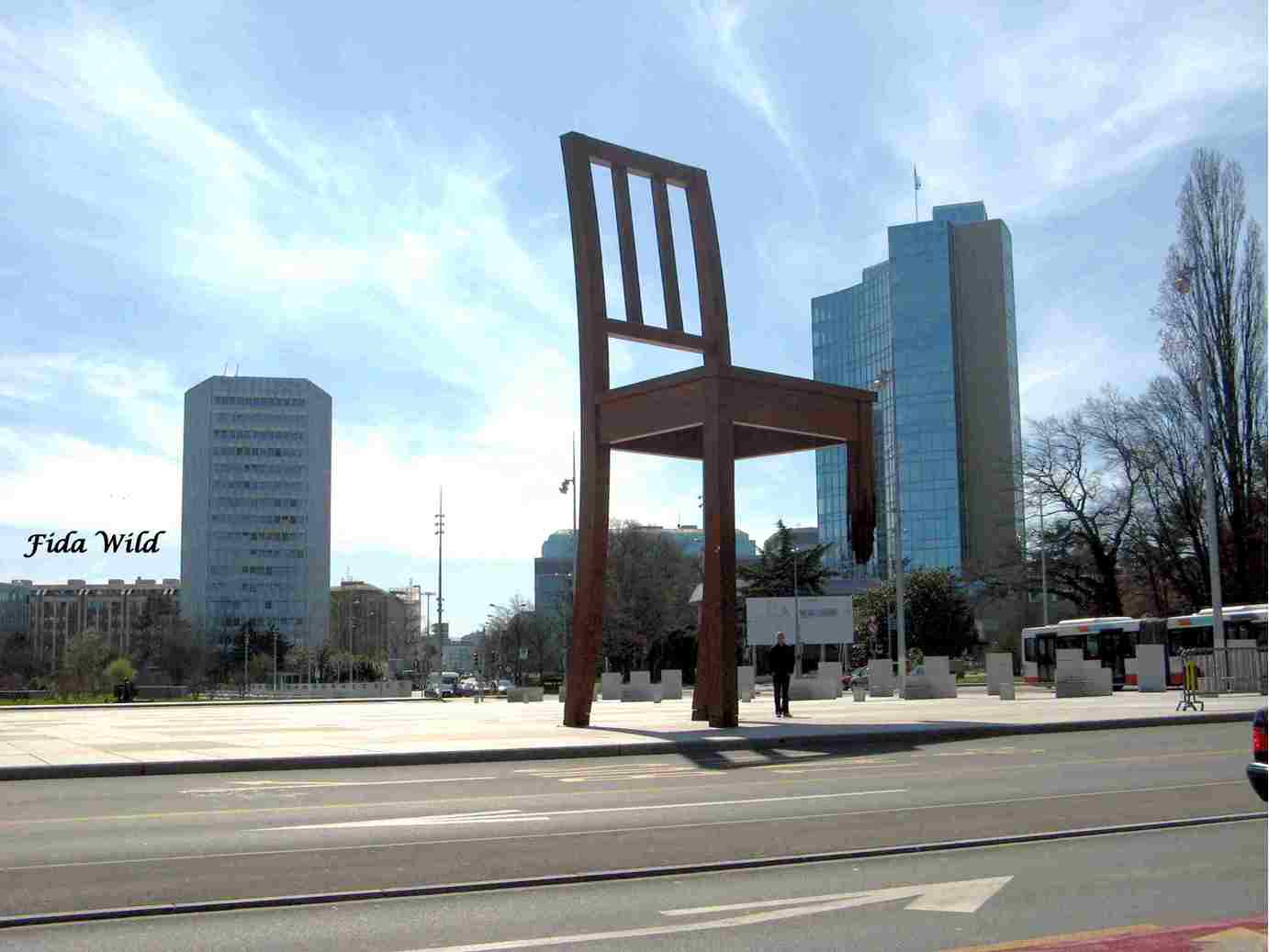 Broken Chair Geneva