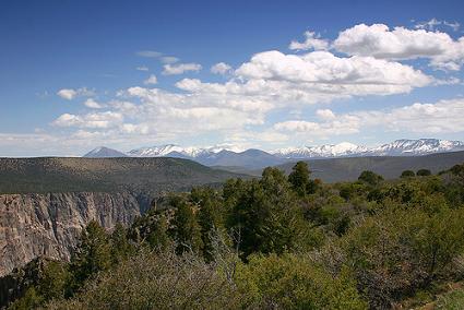 view from south rim road