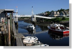 Perkins Cove Ogunquit Drawbridge