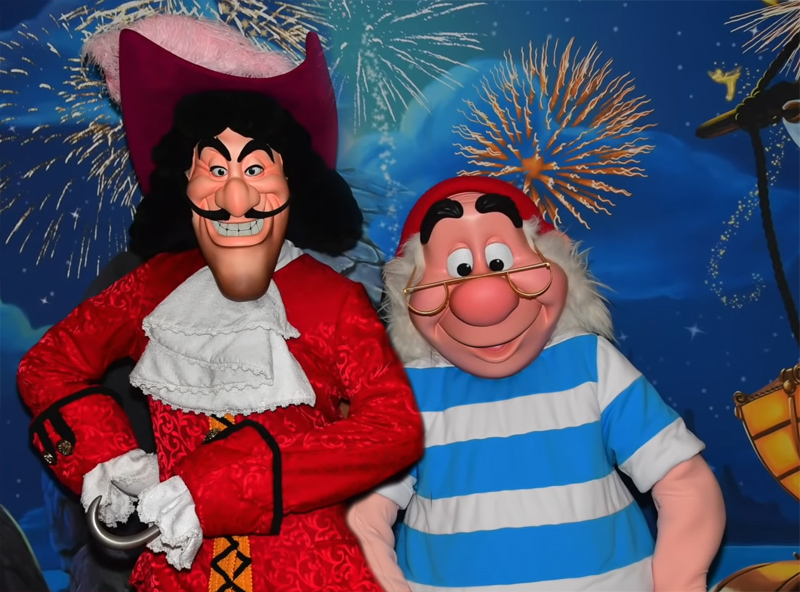 Captain Hook and Mr. Smee