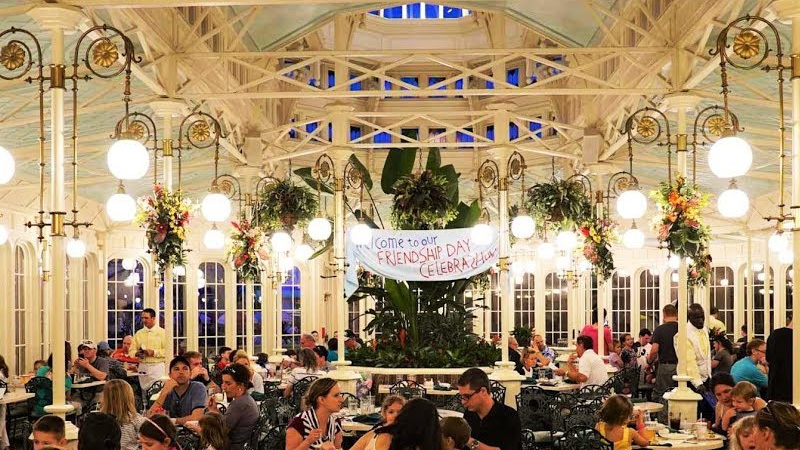 Crystal Palace at the Magic Kingdom