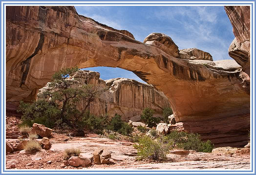 Hickman Bridge at Capitol Reef National Park