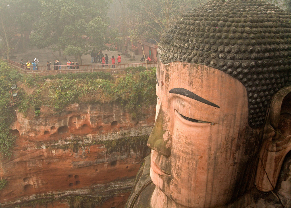 Leshan Sights (BUDDHA/BUDDHISM/CHENGDU/SICHUAN/CHINA)