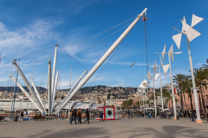 Old Port Genoa Italy