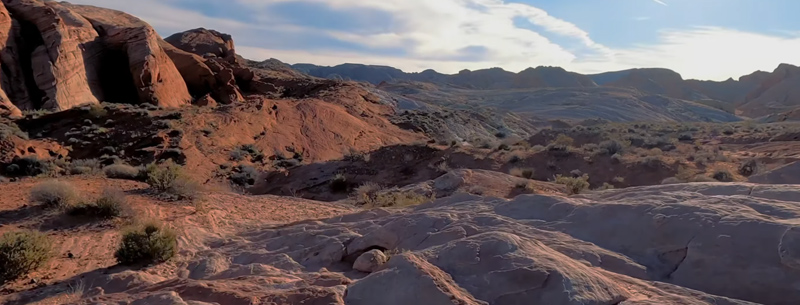 Route To The Wave: Sand And Slickrock