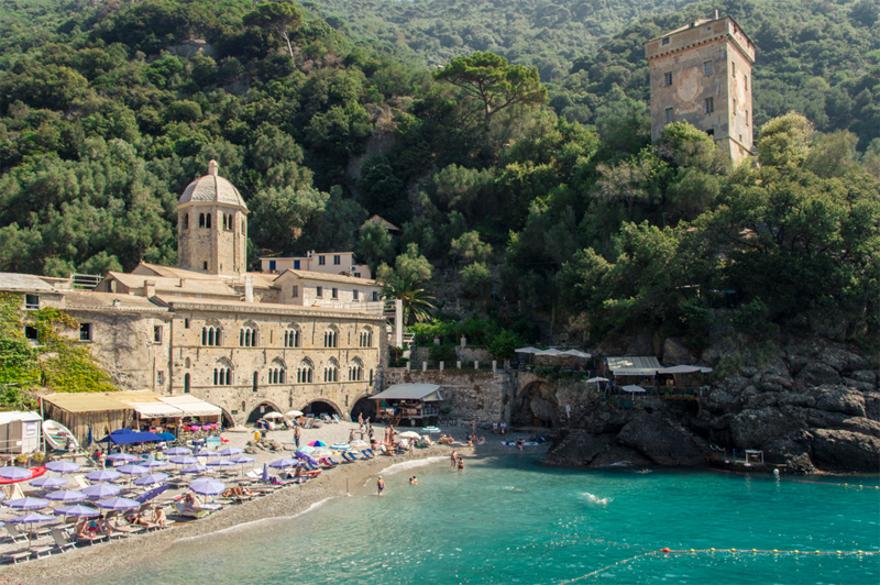 San Fruttuoso Liguria Italy