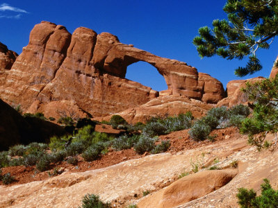 Skyline Arch, Arches National Park, Arches National Park, Utah, USA