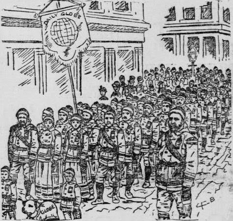 Winter Carnival Opening Day Parade 1886