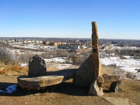 Sculpture in Bear Creek Park