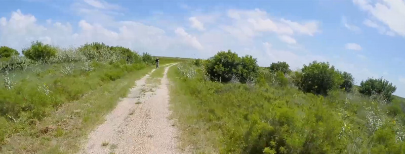 Biking Matagorda Island State Park