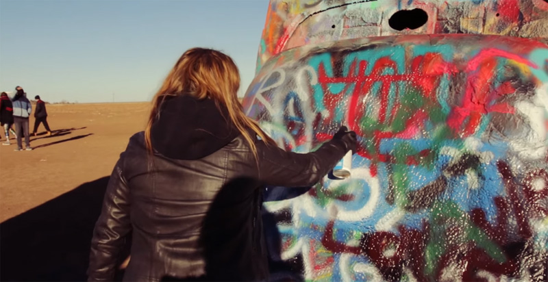 Cadillac Ranch Texas, USA