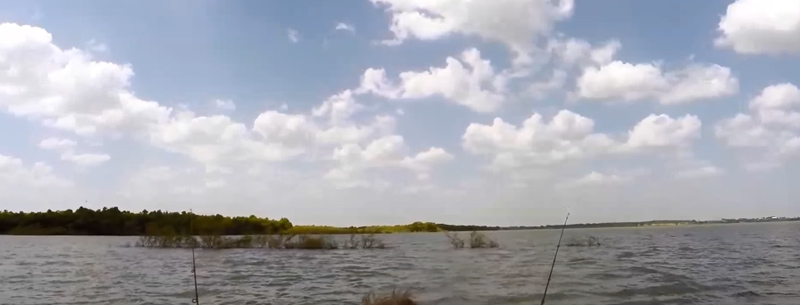 Catching Catfish on Granger Lake, Texas