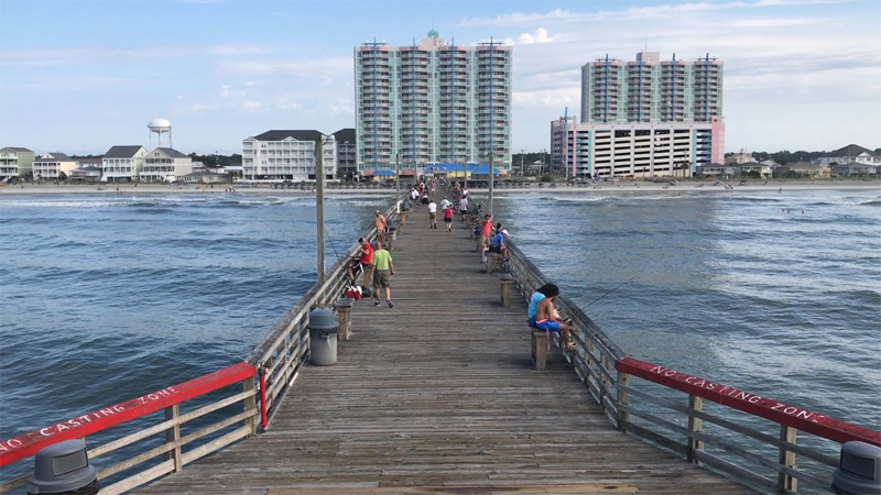 Cherry Grove Pier - North Myrtle Beach Attractions