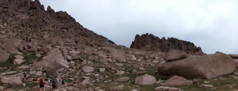 Colorado Springs Climbing Pikes Peak