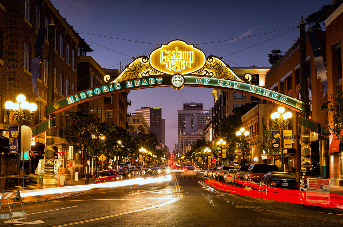 gaslamp quarter san diego california