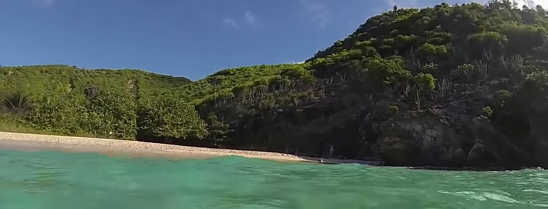 Gouverneur beach, one of the most beautiful St Barts beaches