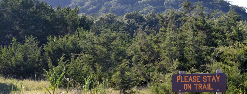 Hill Country State Natural Area trail