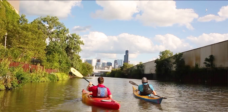 Kayaking Chicago