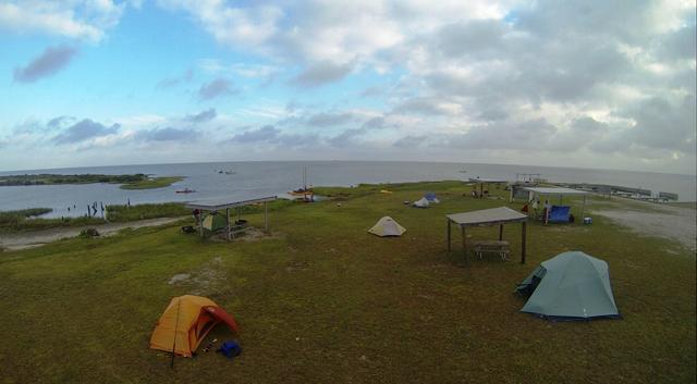 Beach Camping Matagorda Island