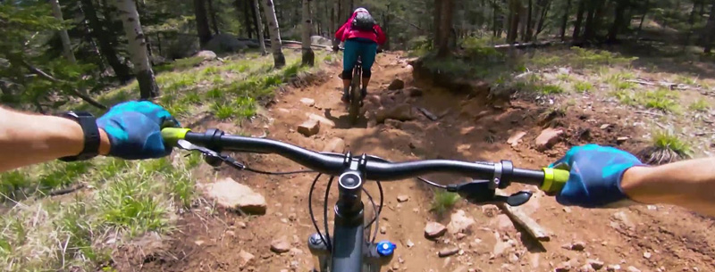 North Cheyenne Canyon bike trails