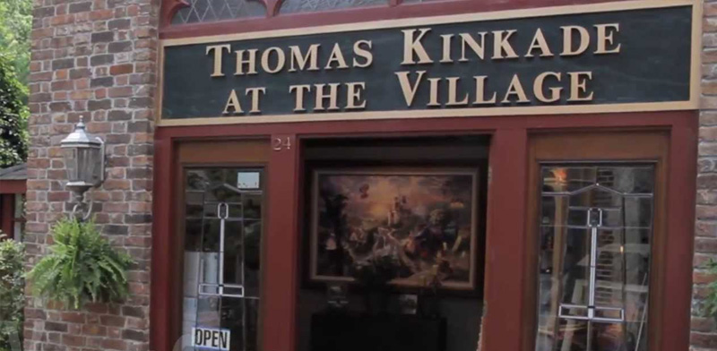 Thomas Kinkade Art Gallery Galtinburg