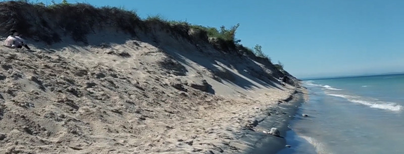 Lake Michigan Beach Hiking