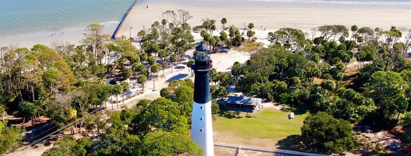 Hunting Island State Park lighthouse