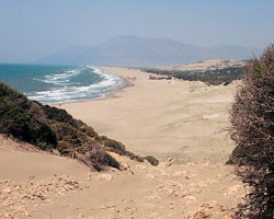 Beach Bars and Ancient Ruins at Patara, Turkey