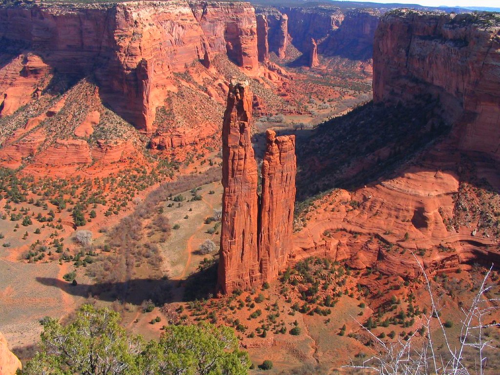 Spider Rock, Canyon de Chelly National Monument, Navajo Nation, Arizona