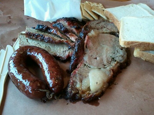 Brisket, Hot Link, Prime Rib @ Kreuz Market Inc