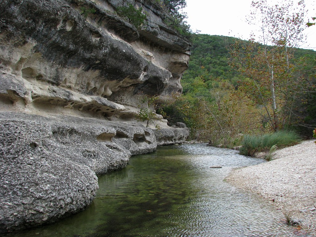 Lane Creek at Lost Maples State Natural Area