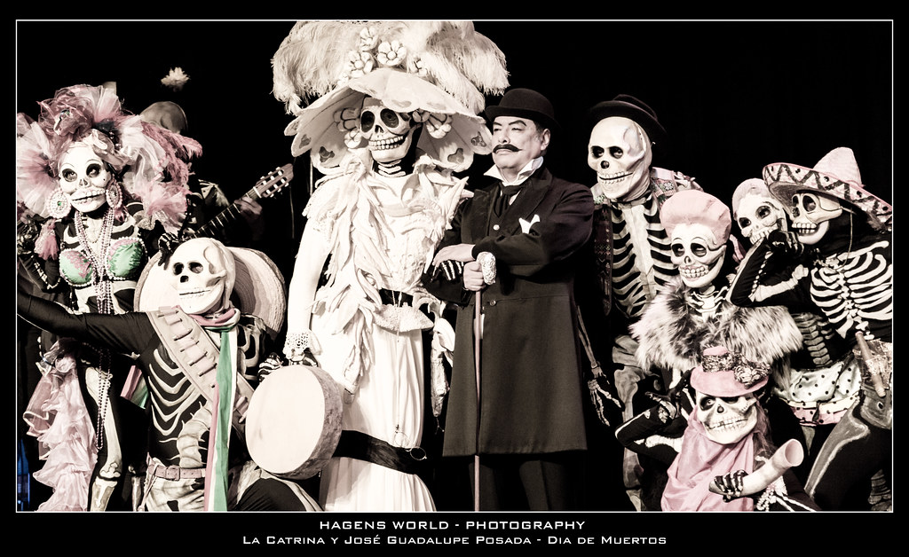 La Catrina y José Guadalupe Posada - Dia de Muertos