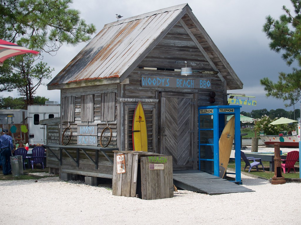 Woody's Beach BBQ - Chincoteague Island, Virginia