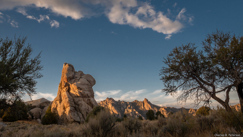 City of Rocks at Sunset - Idaho