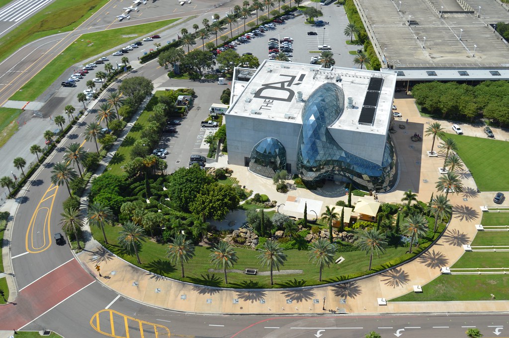 St. Petersburg, Florida Aerials: The Dali Museum