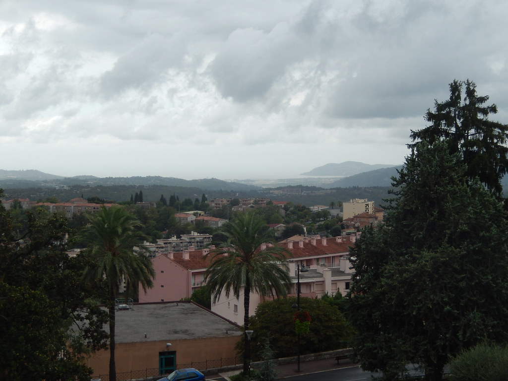 Mediterranean sea from Grasse, Provence-Alpes-Côte d'Azur, FR