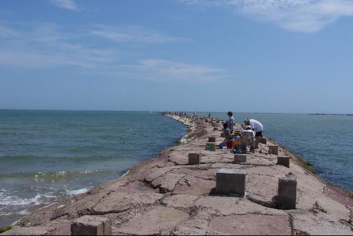 Jetty at Isla Blanca Park