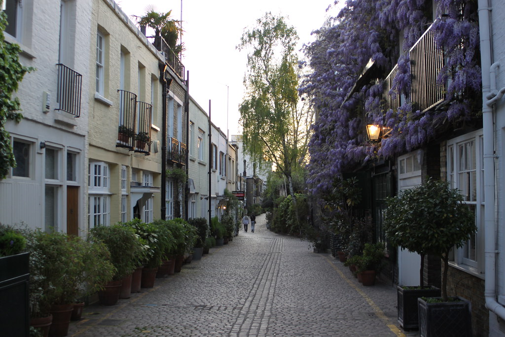 Kynance Mews at Magic Hour 4, London