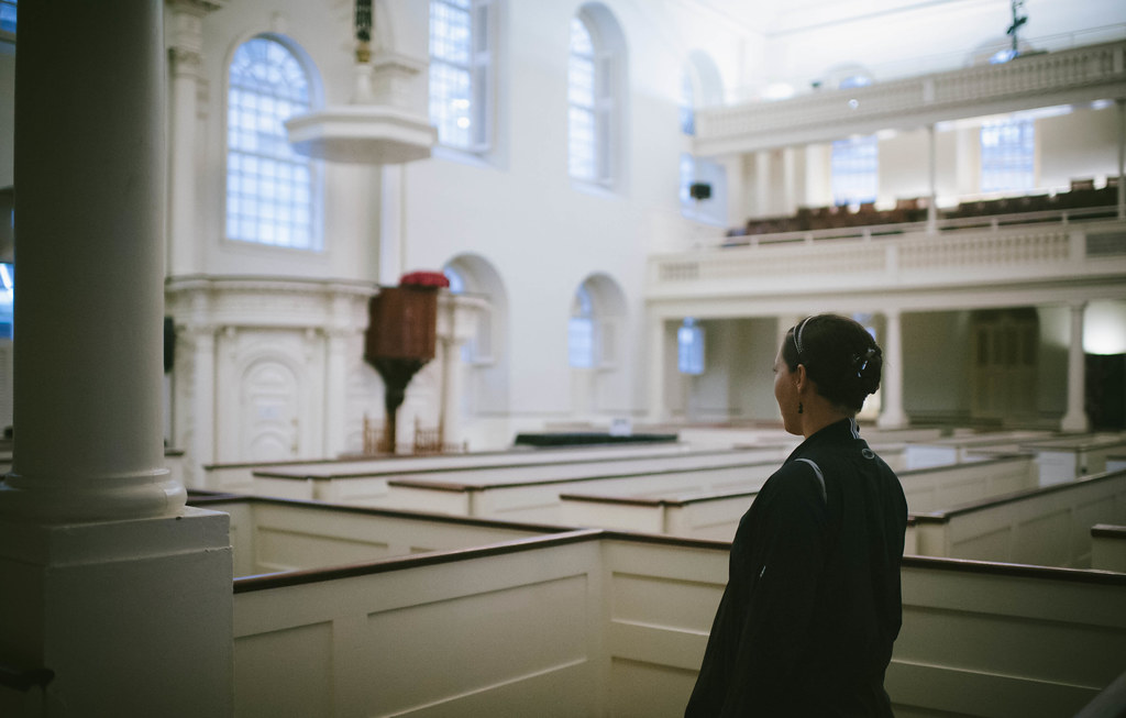 Inside the Old South Meeting House