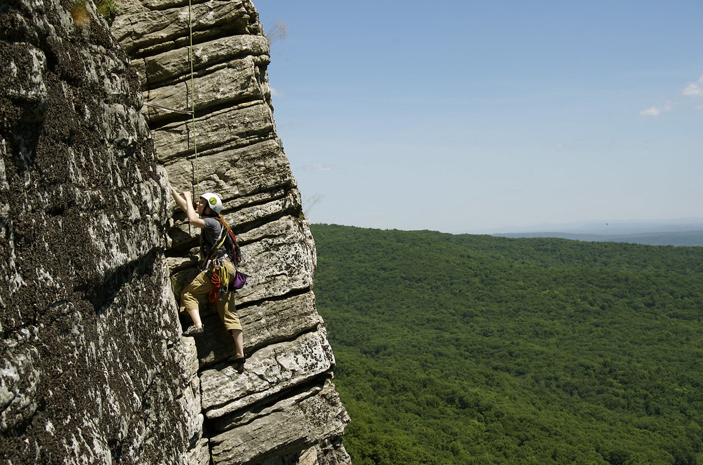 Climber on Shockley's Ceiling